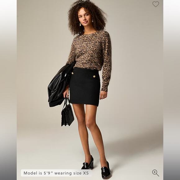 J.Crew Textured mini skirt - Picture 1 of 4